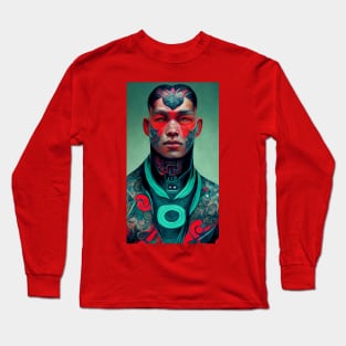 Future Human - 066 - Tattoo Artist Long Sleeve T-Shirt